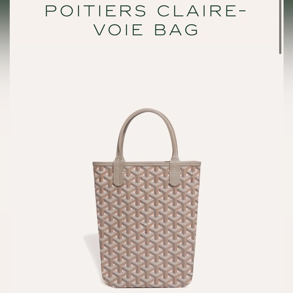 NEW LIMITED EDITION POITIERS GOYARD PINK GREGE - Picture 6 of 14